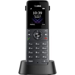Yealink W73H Cordless Noise Cancelling DECT Handset with Single Keypad - Black
